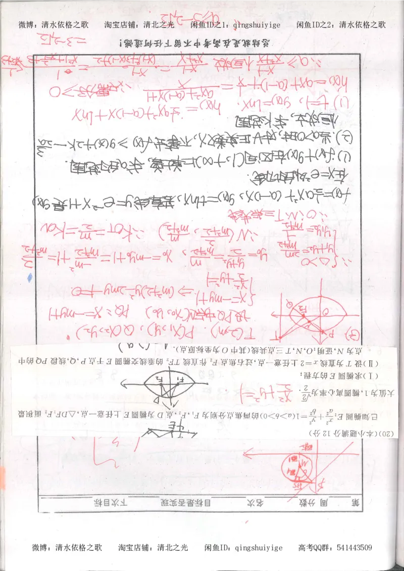 6.衡水中学高考积累与改错_高三数学（第2本）_166页_高中衡水学霸笔记_高中全部赠品_错题集高中九科_数学积累与改错