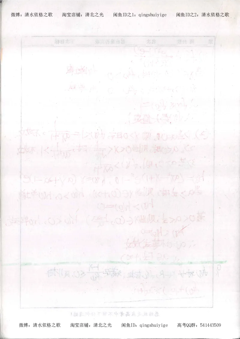 6.衡水中学高考积累与改错_高三数学（第2本）_166页_高中衡水学霸笔记_高中全部赠品_错题集高中九科_数学积累与改错