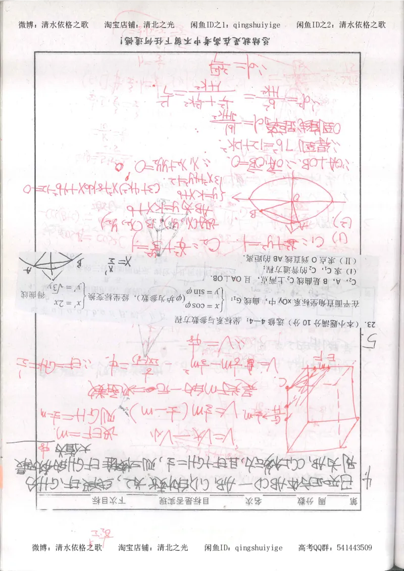 6.衡水中学高考积累与改错_高三数学（第2本）_166页_高中衡水学霸笔记_高中全部赠品_错题集高中九科_数学积累与改错