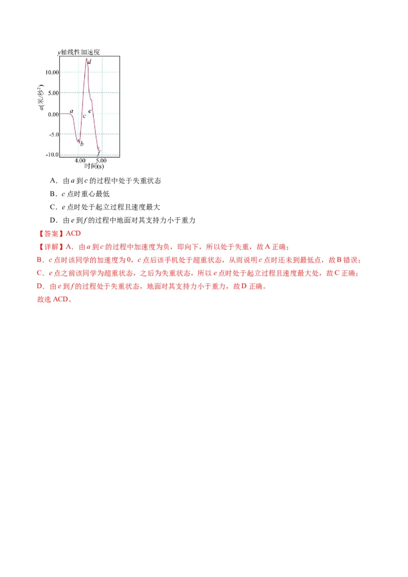 秘籍03牛顿运动定律的综合应用（解析版）-备战2024年高考物理抢分秘籍_4.2025物理总复习_2024年新高考资料_5.2024三轮冲刺_备战2024年高考物理抢分秘籍（新高考通用）321489818