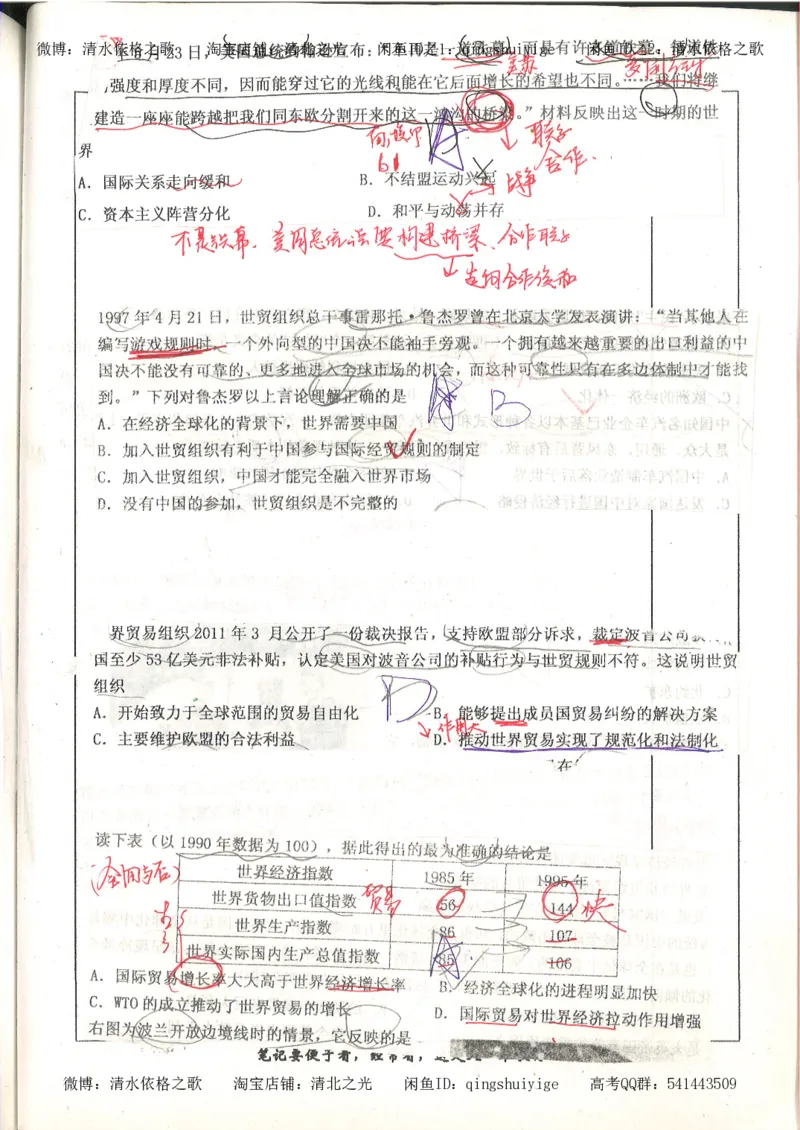 6.衡水中学高考积累与改错_高三历史（第2本）_155页_高中衡水学霸笔记_高中全部赠品_错题集高中九科_历史积累与改错