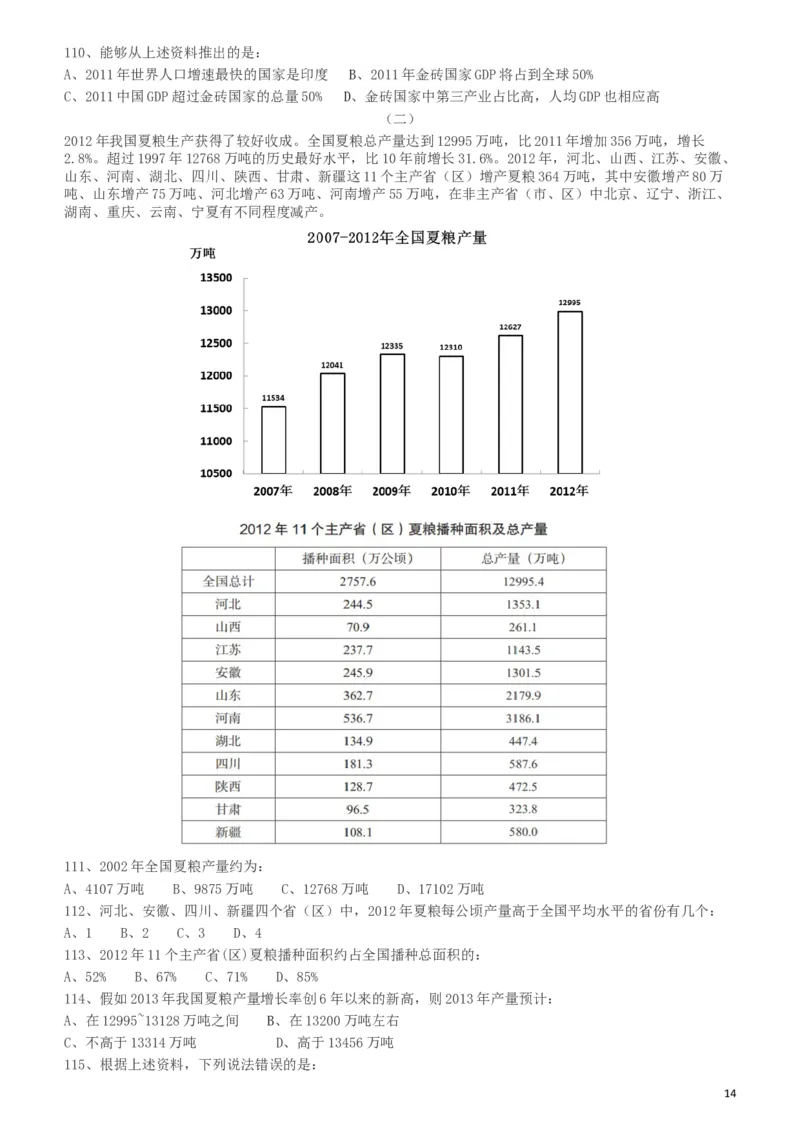 2012年915公务员联考《行测》（新疆、福建、重庆、河南）_34省+国考真题_此文件夹为word版,不推荐使用_此word版为,不推荐使用_此word版为,不推荐使用_题目_879