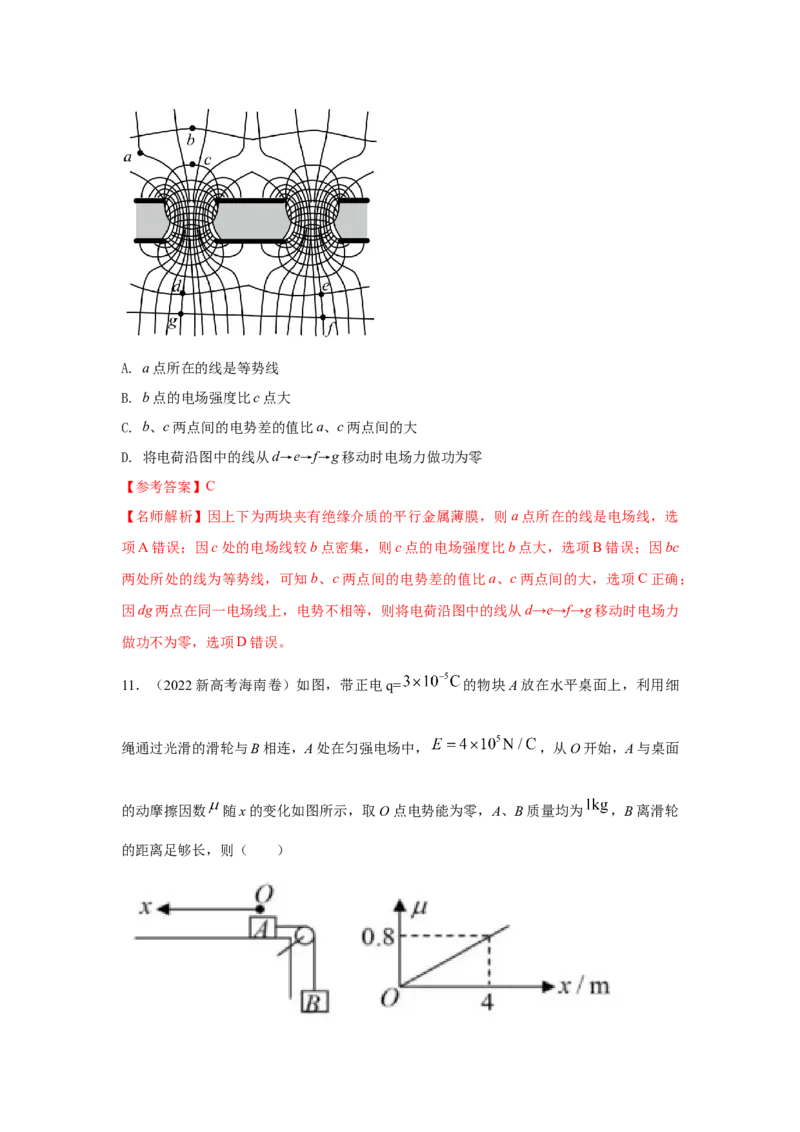 专题8.电场与磁场（解析版）--2023高考二轮复习_4.2025物理总复习_2023年新高复习资料_二轮复习_2023年高考物理二轮复习二十五专题精练287608825_专题8电场与磁场