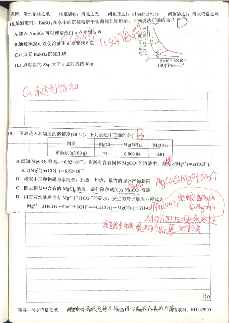 6.衡水中学高考积累与改错_高三化学（第2本）_124页_高中衡水学霸笔记_高中全部赠品_错题集高中九科_化学积累与改错