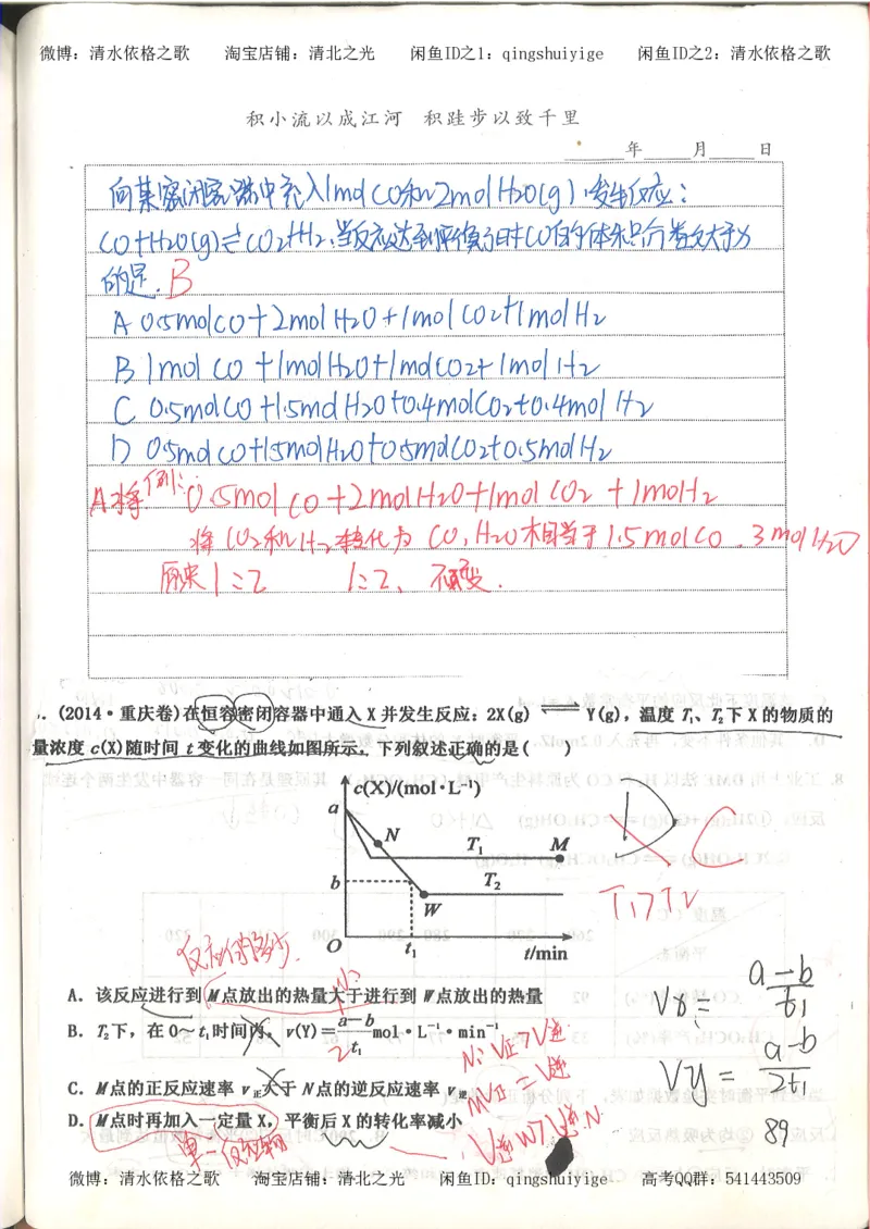 6.衡水中学高考积累与改错_高三化学（第2本）_124页_高中衡水学霸笔记_高中全部赠品_错题集高中九科_化学积累与改错