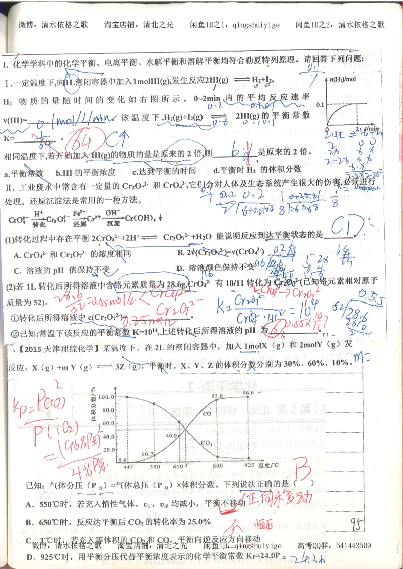 6.衡水中学高考积累与改错_高三化学（第2本）_124页_高中衡水学霸笔记_高中全部赠品_错题集高中九科_化学积累与改错