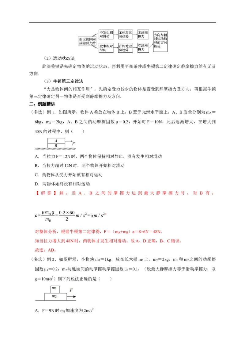 第9讲水平叠加的滑块&mdash;&mdash;木板模型之动态分析与临界问题（解析版）_4.2025物理总复习_2023年新高复习资料_专项复习_2023届高三物理高考复习101微专题模型精讲精练