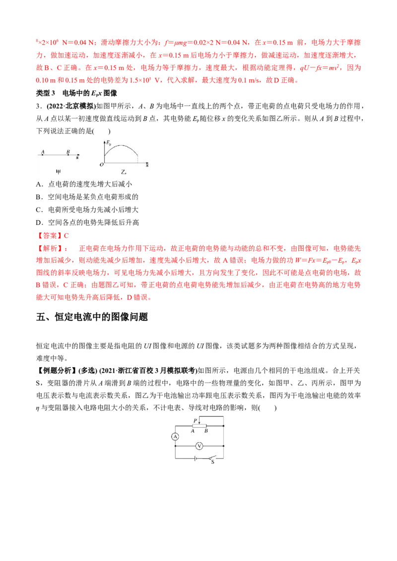 专题3.1高考中的图像问题（解析版）_4.2025物理总复习_2023年新高复习资料_二轮复习_2023届高考物理二、三轮复习总攻略290387341