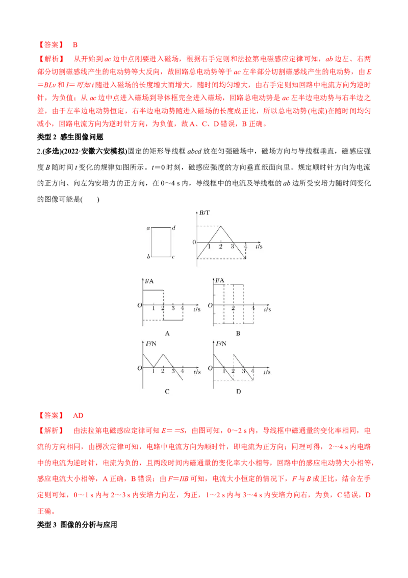 专题3.1高考中的图像问题（解析版）_4.2025物理总复习_2023年新高复习资料_二轮复习_2023届高考物理二、三轮复习总攻略290387341