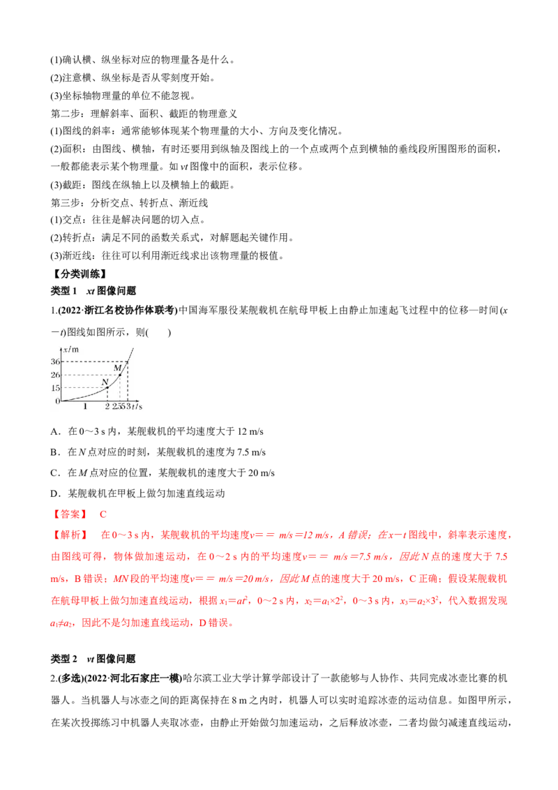 专题3.1高考中的图像问题（解析版）_4.2025物理总复习_2023年新高复习资料_二轮复习_2023届高考物理二、三轮复习总攻略290387341