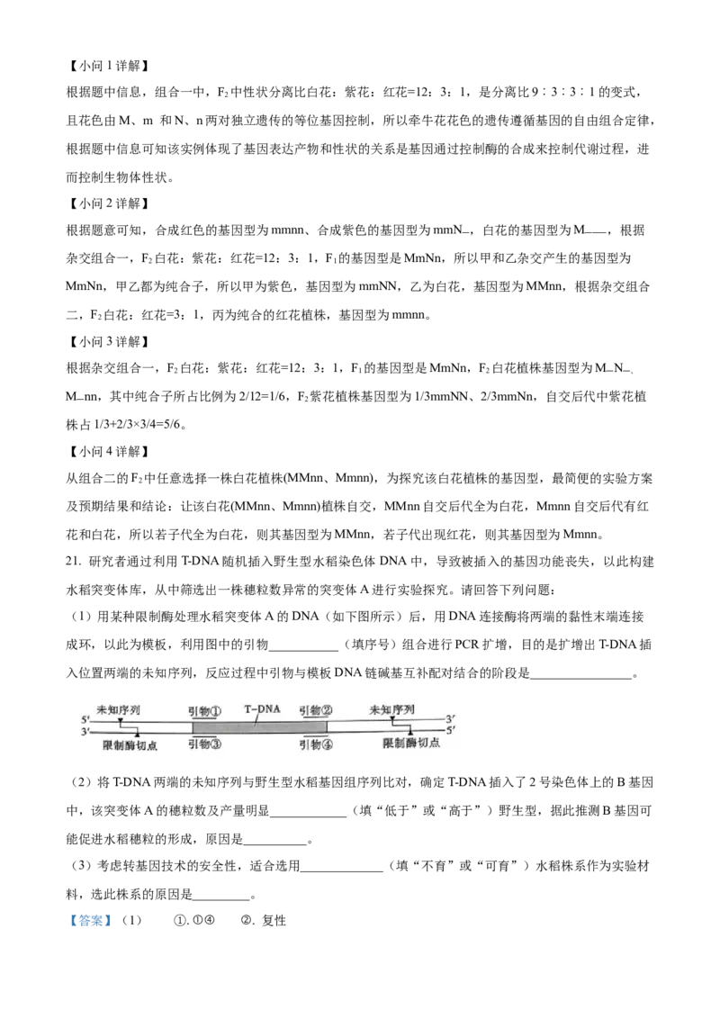 贵州省部分学校2024-2025学年高三上学期9月月考生物试题（含答案）_A1502026各地模拟卷（超值！）_9月_2409222025贵州省贵阳市第一中学高三上学期适应性月考（一）