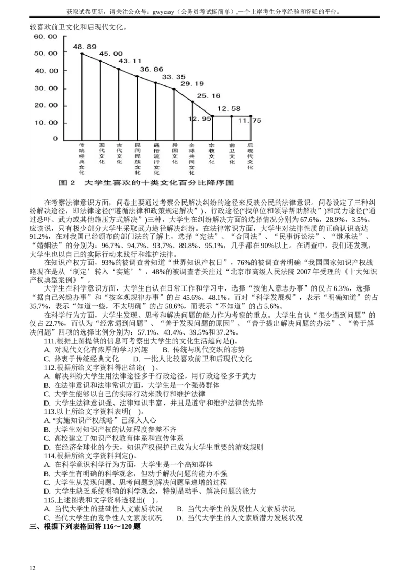 2008年山西公务员考试《行测》_34省+国考真题_此文件夹为word版,不推荐使用_此word版为,不推荐使用_此word版为,不推荐使用_此word版为,不推荐使用_题目