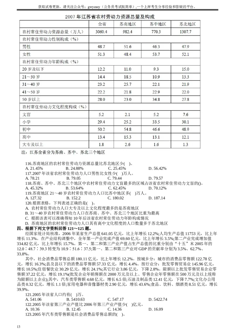 2008年山西公务员考试《行测》_34省+国考真题_此文件夹为word版,不推荐使用_此word版为,不推荐使用_此word版为,不推荐使用_此word版为,不推荐使用_题目