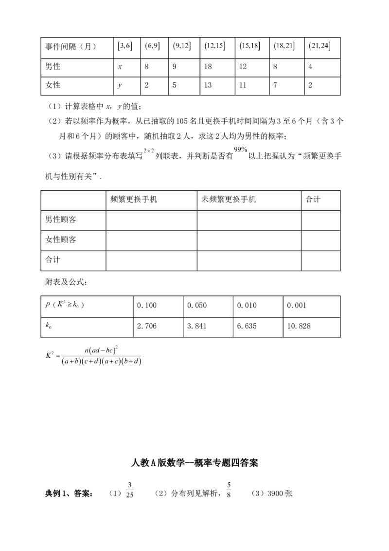 2025高考总复习专项复习--概率专题四（含解析）_2.2025数学总复习_2025年新高考资料_专项复习_2025高考总复习专项复习之概率专题（完结）