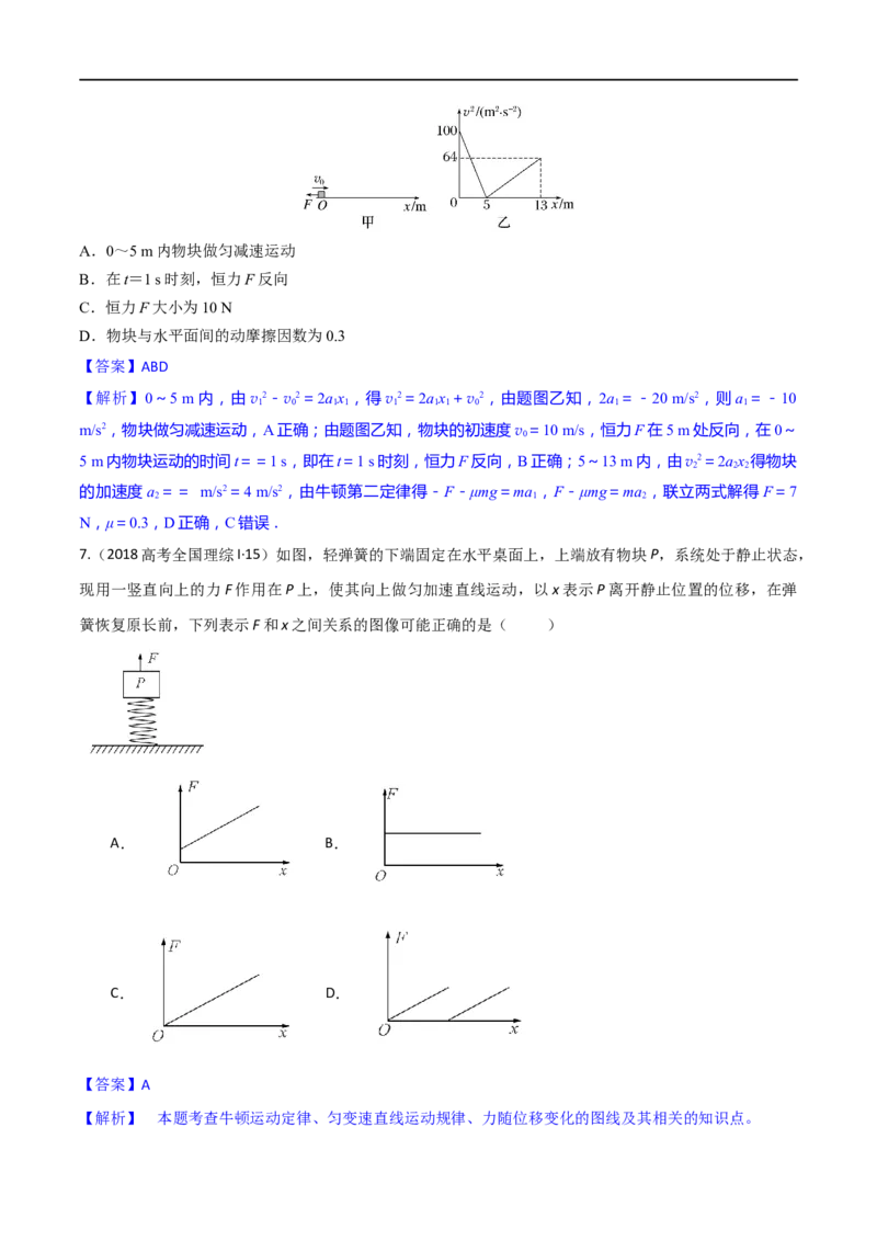 第08练牛顿第二定律的基本应用-2023年高考物理一轮复习小题多维练（全国通用）（解析版）_4.2025物理总复习_赠品通用版（老高考）复习资料_一轮复习
