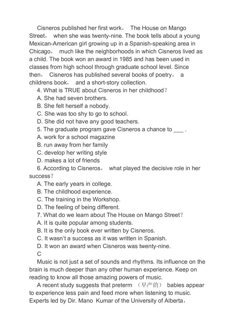 2023届高考英语二轮复习分类综合训练阅读理解完形填空语法填空（含答案）_3.2025英语总复习_赠品通用版（老高考）复习资料_二轮复习