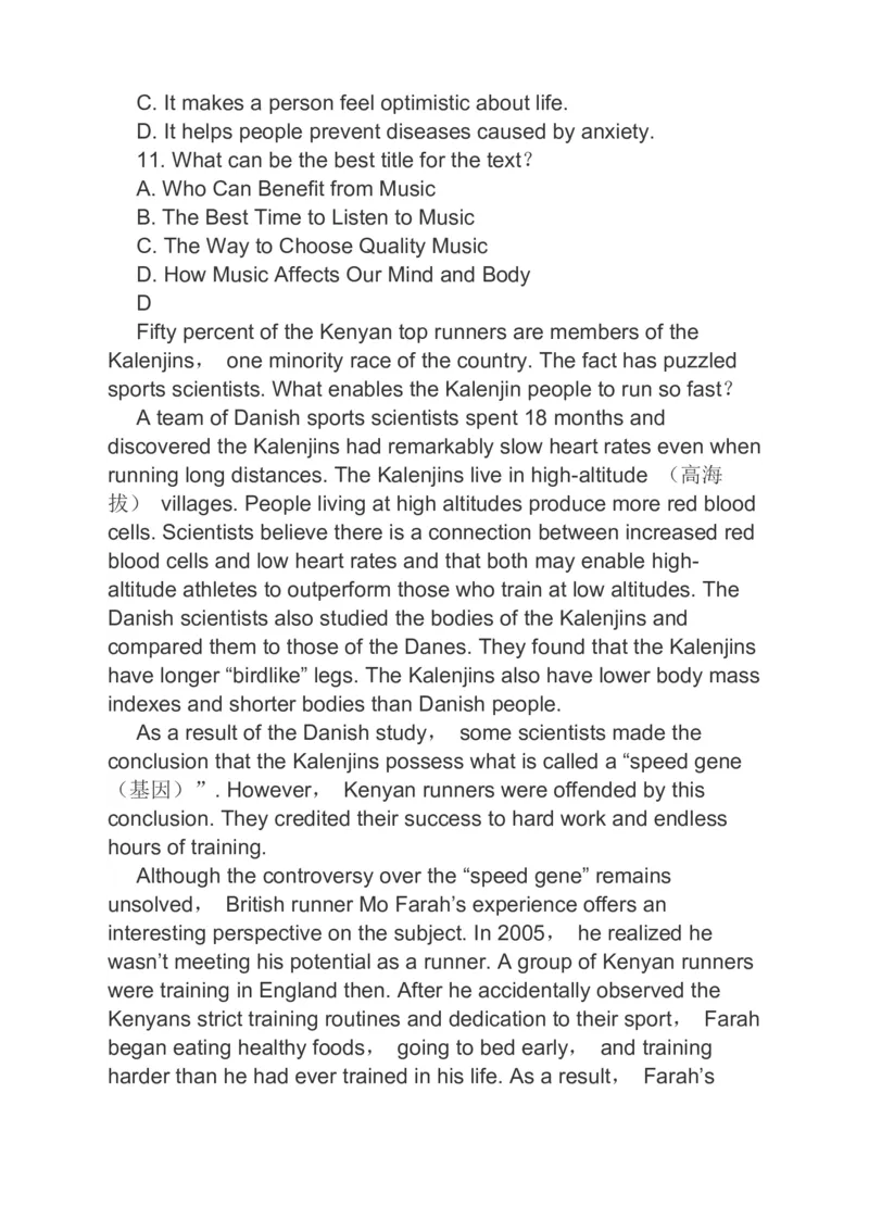 2023届高考英语二轮复习分类综合训练阅读理解完形填空语法填空（含答案）_3.2025英语总复习_赠品通用版（老高考）复习资料_二轮复习