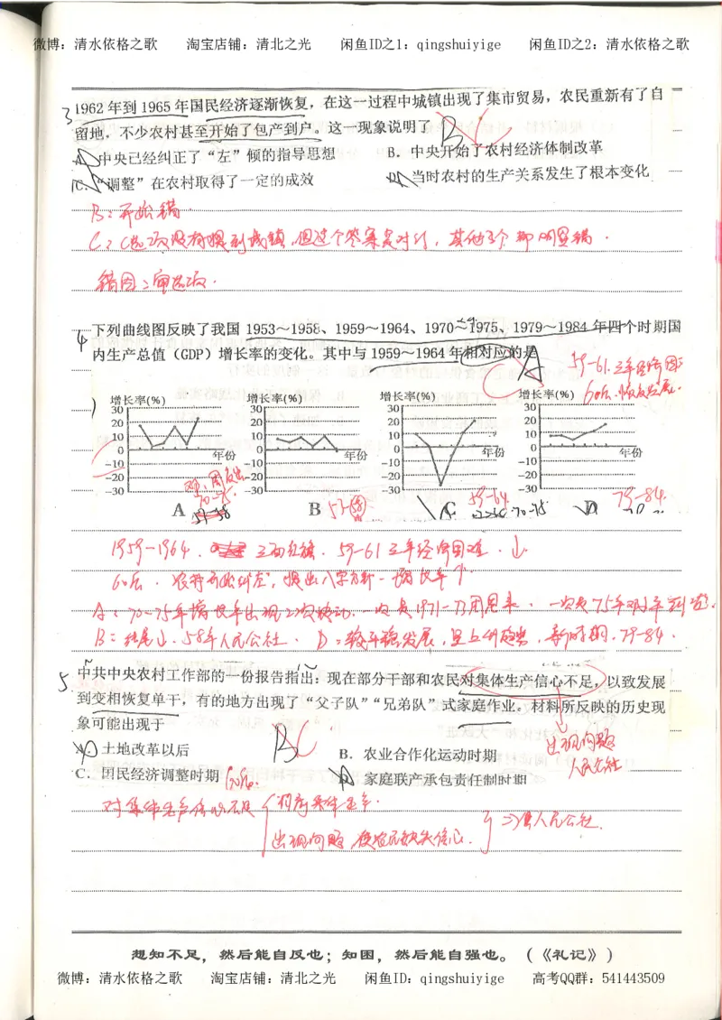3.衡水中学高考积累与改错_高二历史（第1本）_97页_高中衡水学霸笔记_高中全部赠品_错题集高中九科_历史积累与改错