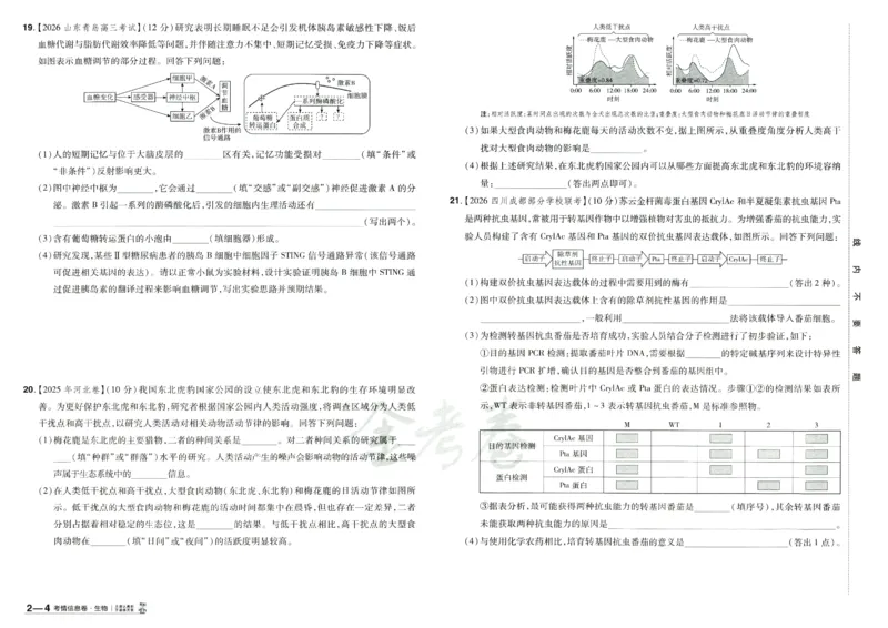 2026版金考卷&middot;百校联盟高考领航卷生物（全国单选版）_2026版金考卷&middot;百校联盟高考领航卷（全科）_2026版金考卷&middot;百校联盟高考领航卷生物（单选+不定项）
