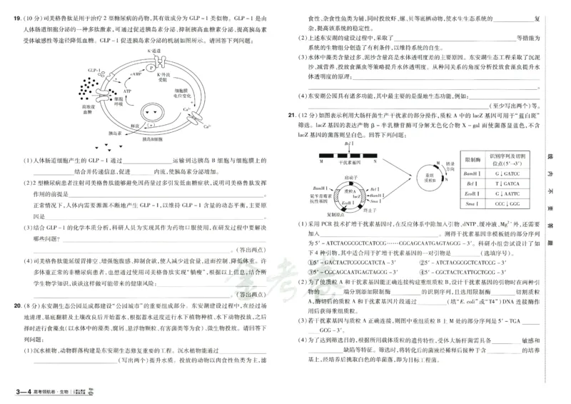 2026版金考卷&middot;百校联盟高考领航卷生物（全国单选版）_2026版金考卷&middot;百校联盟高考领航卷（全科）_2026版金考卷&middot;百校联盟高考领航卷生物（单选+不定项）