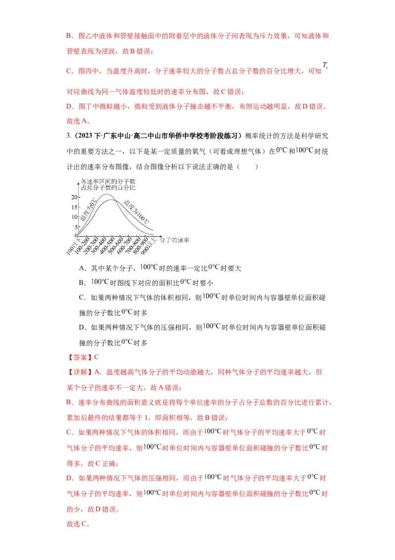 专题17热学（解析版）_4.2025物理总复习_2024年新高考资料_2.2024二轮复习_2024年高考物理二轮热点题型归纳与变式演练（新高考通用）