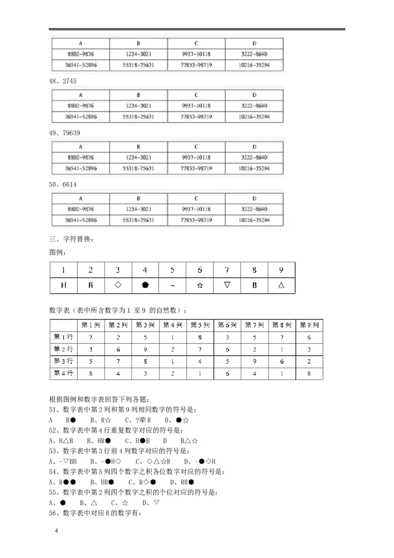 2010年江苏省公务员考试《行测》真题（B类卷）_34省+国考真题_此文件夹为word版,不推荐使用_此word版为,不推荐使用_此word版为,不推荐使用_江苏行测+申论09-22