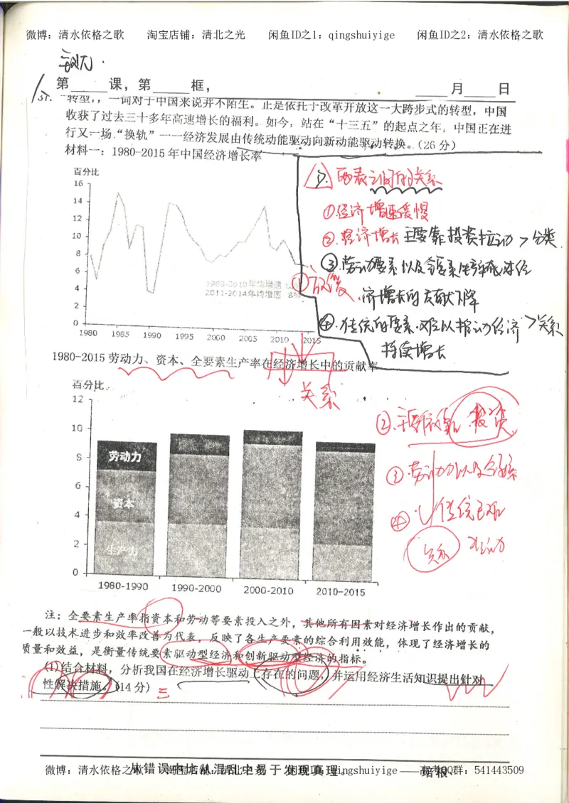 5.衡水中学高考积累与改错_高三政治（第1本）_109页_高中衡水学霸笔记_高中全部赠品_错题集高中九科_政治积累与改错