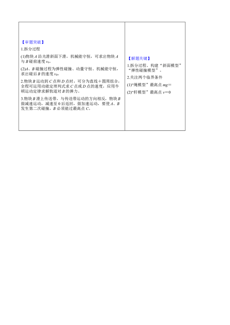 专题7.2力学计算题的命题视角（解析版）_4.2025物理总复习_2023年新高复习资料_二轮复习_2023届高考物理二、三轮复习总攻略290387341