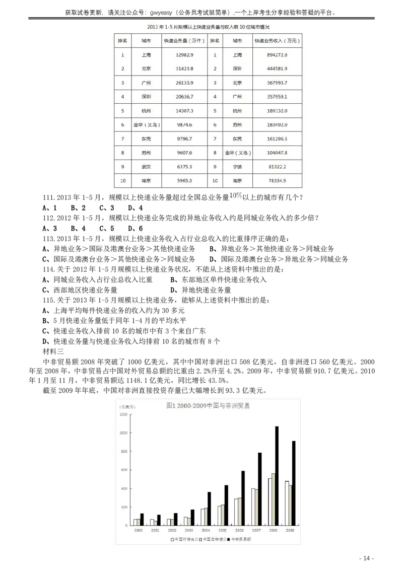 2014年青海省公务员考试《行测》卷_34省+国考真题_34省考+国考pdf版推荐用这个版本_34省行测+申论真题pdf推荐用这个版本_青海公务员考试真题pdf版_题目