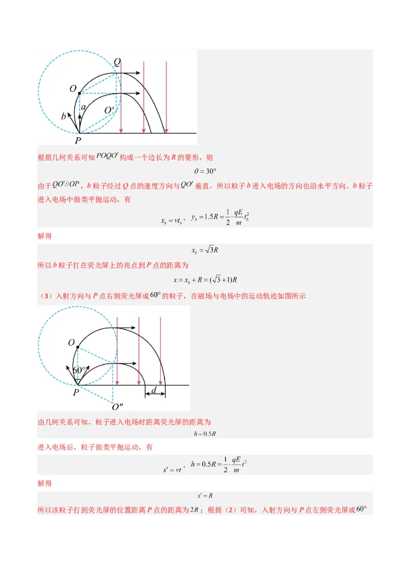 热点08磁场中的旋转圆、放缩圆、平移圆、磁聚焦模型（原卷版）_4.2025物理总复习_2024年新高考资料_3.2024专项复习_2024年高考物理热点&middot;重点&middot;难点专练（新高考专用）