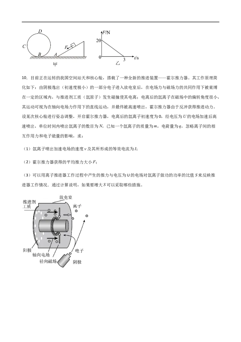 专题36动量冲量和动量定理（原卷版）_4.2025物理总复习_2023年新高复习资料_一轮复习_2023届高三物理一轮复习多维度导学与分层专练