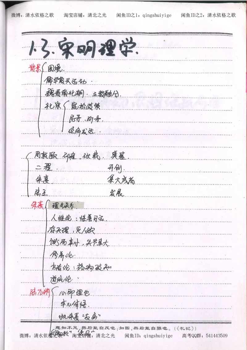 1.衡水中学高考积累与改错_高一历史（第1本）_143页_高中衡水学霸笔记_高中全部赠品_错题集高中九科_历史积累与改错