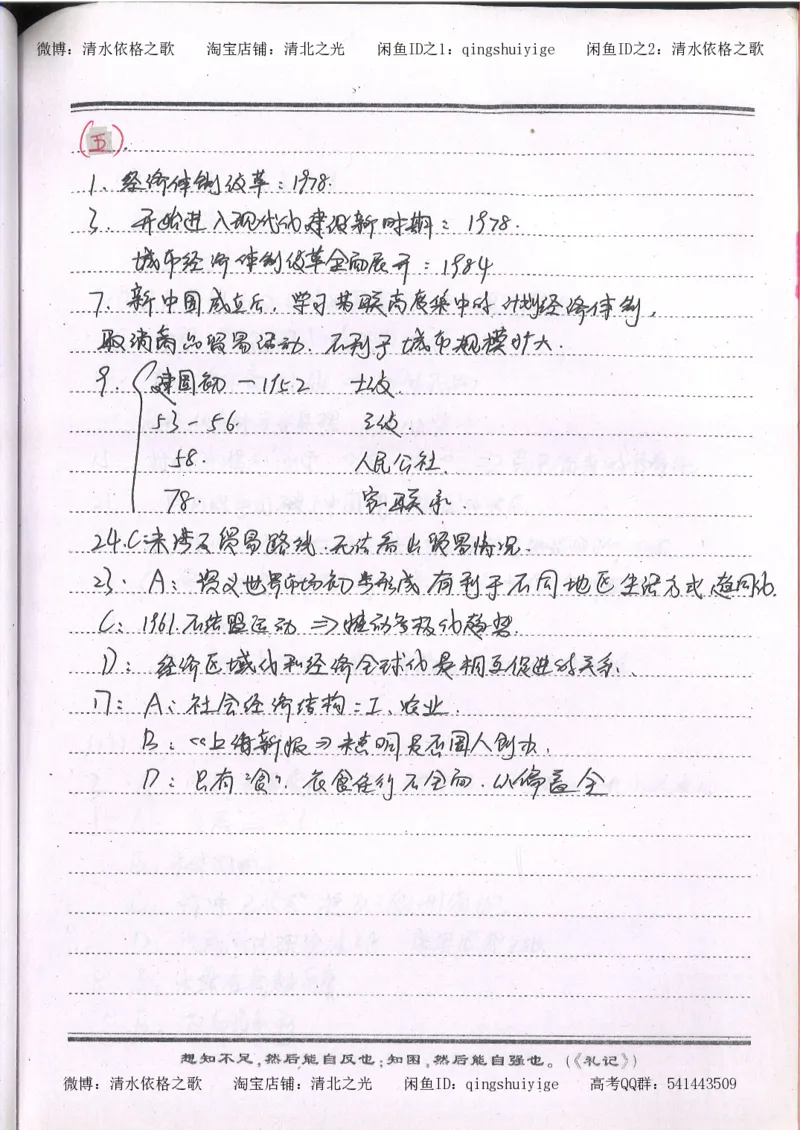 1.衡水中学高考积累与改错_高一历史（第1本）_143页_高中衡水学霸笔记_高中全部赠品_错题集高中九科_历史积累与改错