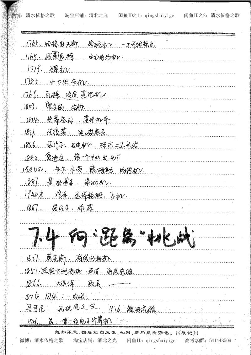 1.衡水中学高考积累与改错_高一历史（第1本）_143页_高中衡水学霸笔记_高中全部赠品_错题集高中九科_历史积累与改错