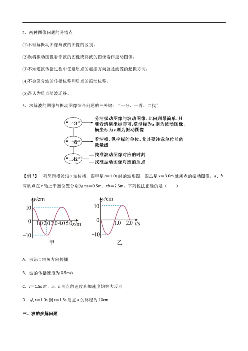 专题42机械波（原卷版）_4.2025物理总复习_2023年新高复习资料_一轮复习_2023届高三物理一轮复习多维度导学与分层专练