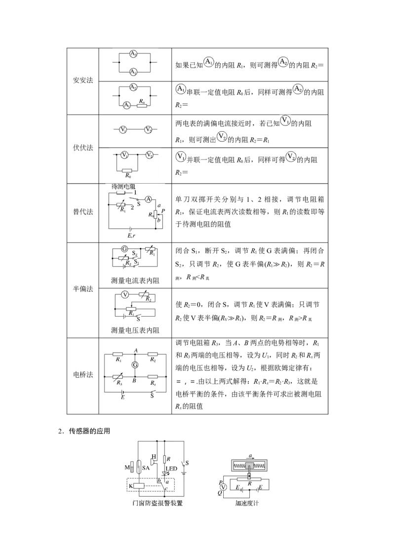 第一篇专题7第17讲　电学实验_4.2025物理总复习_2023年新高复习资料_二轮复习_2023年高考物理二轮复习讲义+课件（新高考版）_2023年高考物理二轮复习讲义（新高考版）_学生版_646