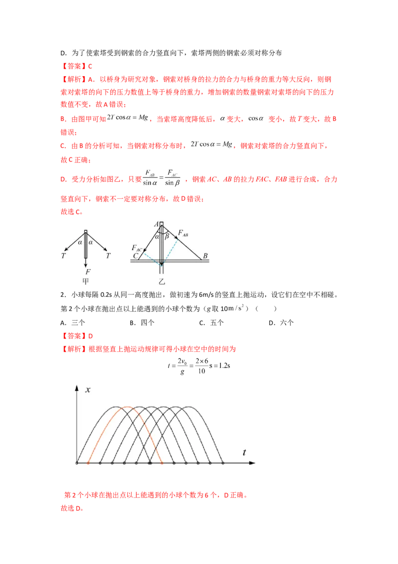 热点04对称法-2023年高考物理热点&middot;重点&middot;难点专练（全国通用）（解析版）_4.2025物理总复习_赠品通用版（老高考）复习资料_专项复习