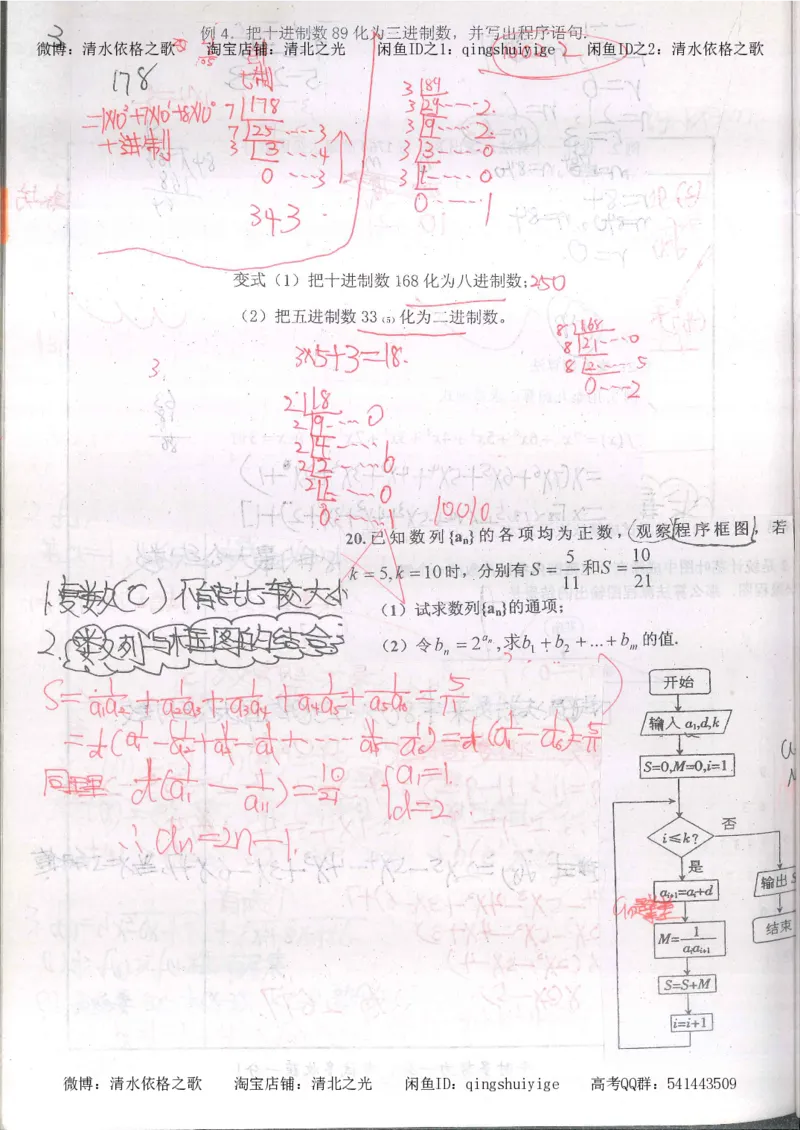 5.衡水中学高考积累与改错_高三数学（第1本）_260页_高中衡水学霸笔记_高中全部赠品_错题集高中九科_数学积累与改错