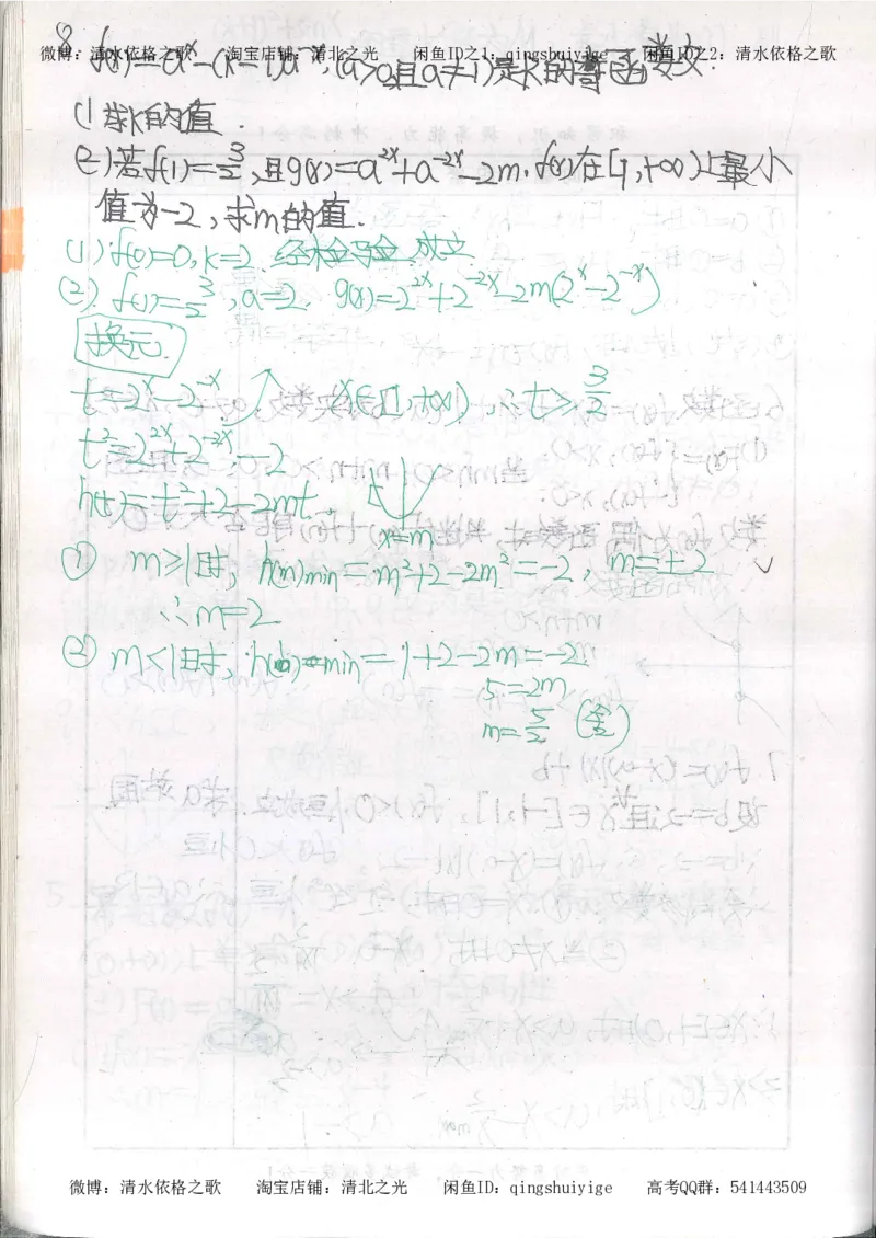 5.衡水中学高考积累与改错_高三数学（第1本）_260页_高中衡水学霸笔记_高中全部赠品_错题集高中九科_数学积累与改错