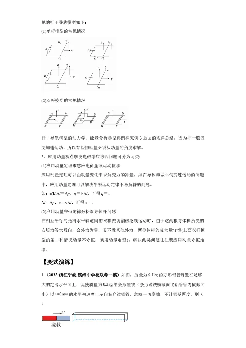 专题15电磁感应定律及其应用（解析版）_4.2025物理总复习_2024年新高考资料_2.2024二轮复习_2024年高考物理二轮热点题型归纳与变式演练（新高考通用）