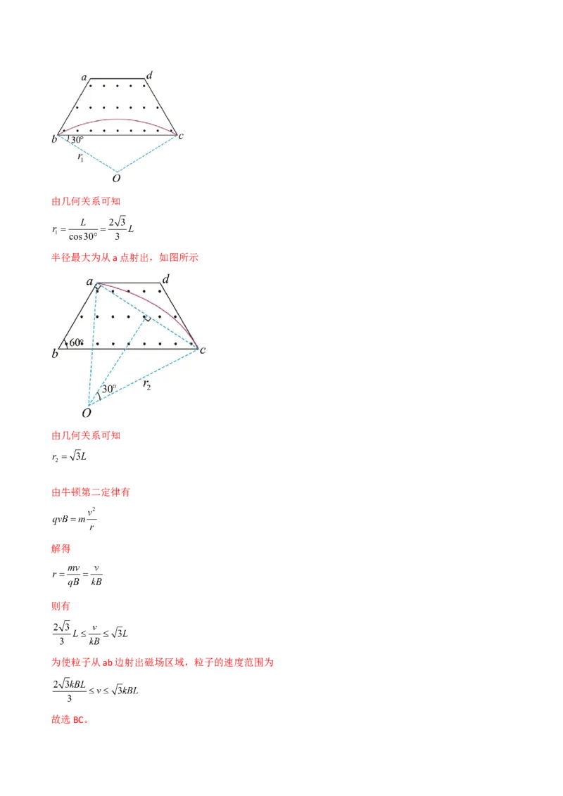 第37讲洛伦兹力带电粒子在磁场中的运动-2024届高中物理一轮复习提升素养导学案（全国通用）解析版_4.2025物理总复习_2024年新高考资料_1.2024一轮复习