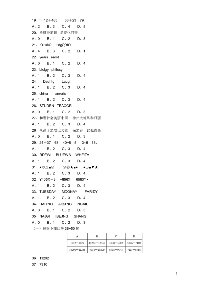 2013年江苏省公务员考试《行测》真题（B类卷）_34省+国考真题_34省考+国考pdf版推荐用这个版本_34省行测+申论真题pdf推荐用这个版本_江苏公务员考试真题pdf版_行测题目