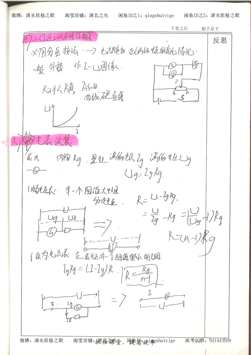 6.衡水中学高考积累与改错_高三物理（第2本）_82页_高中衡水学霸笔记_高中全部赠品_错题集高中九科_物理积累与改错