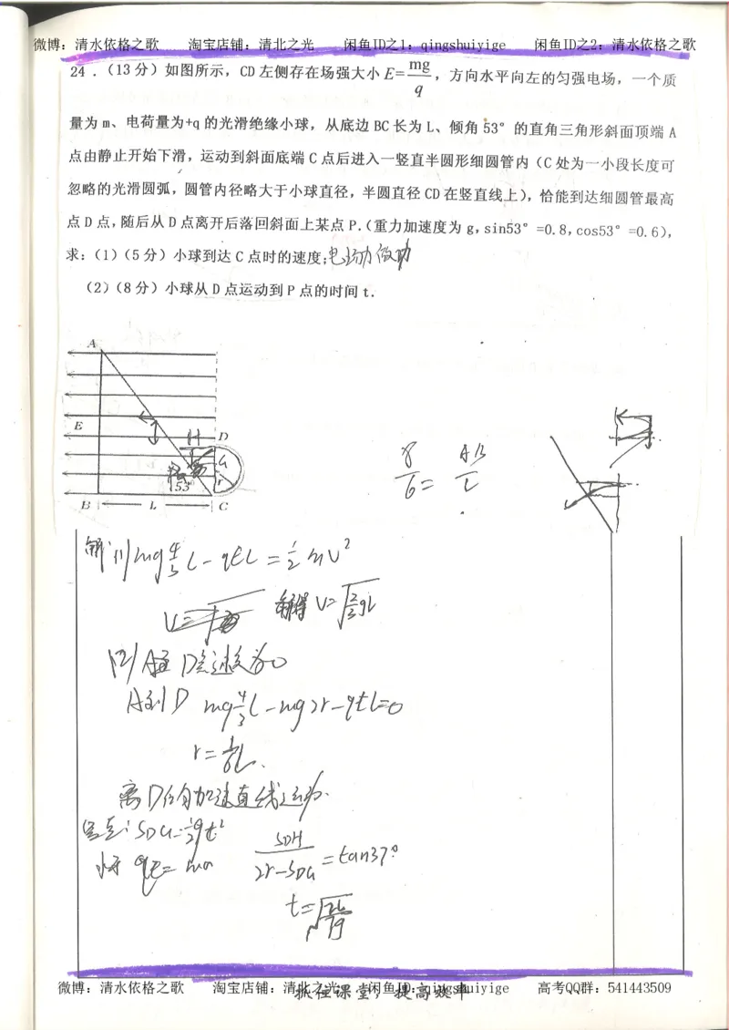 6.衡水中学高考积累与改错_高三物理（第2本）_82页_高中衡水学霸笔记_高中全部赠品_错题集高中九科_物理积累与改错