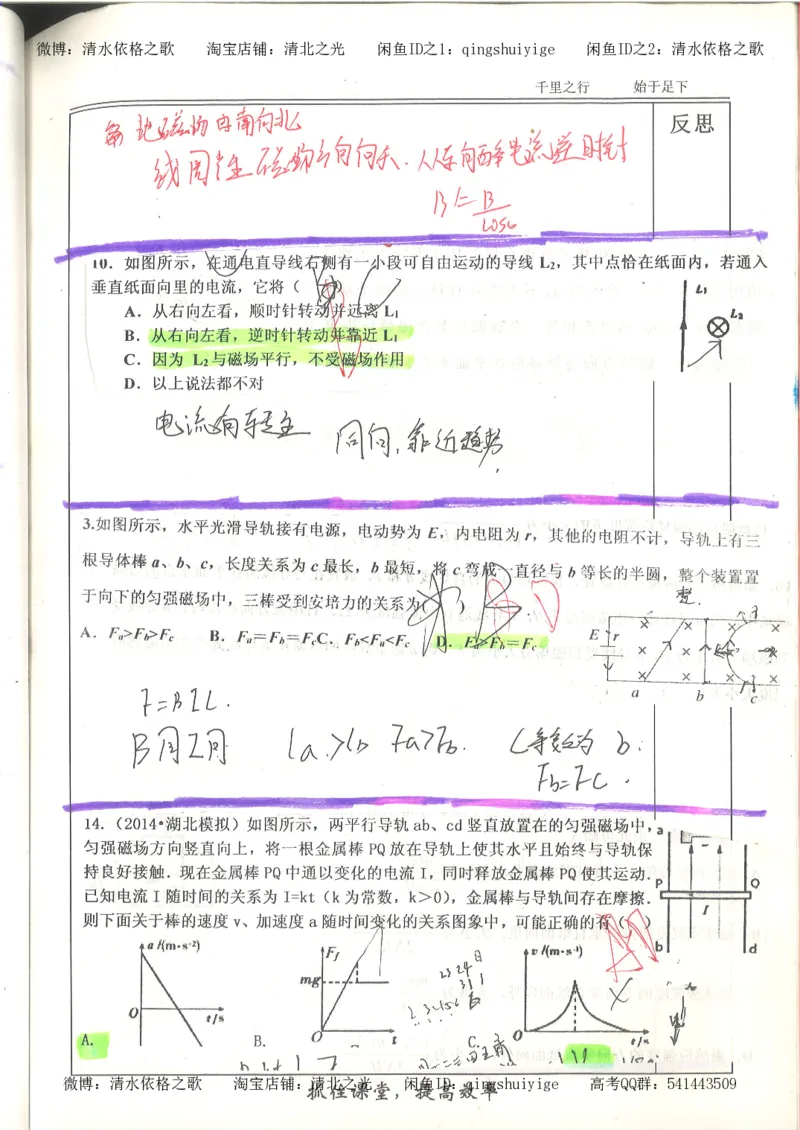 6.衡水中学高考积累与改错_高三物理（第2本）_82页_高中衡水学霸笔记_高中全部赠品_错题集高中九科_物理积累与改错