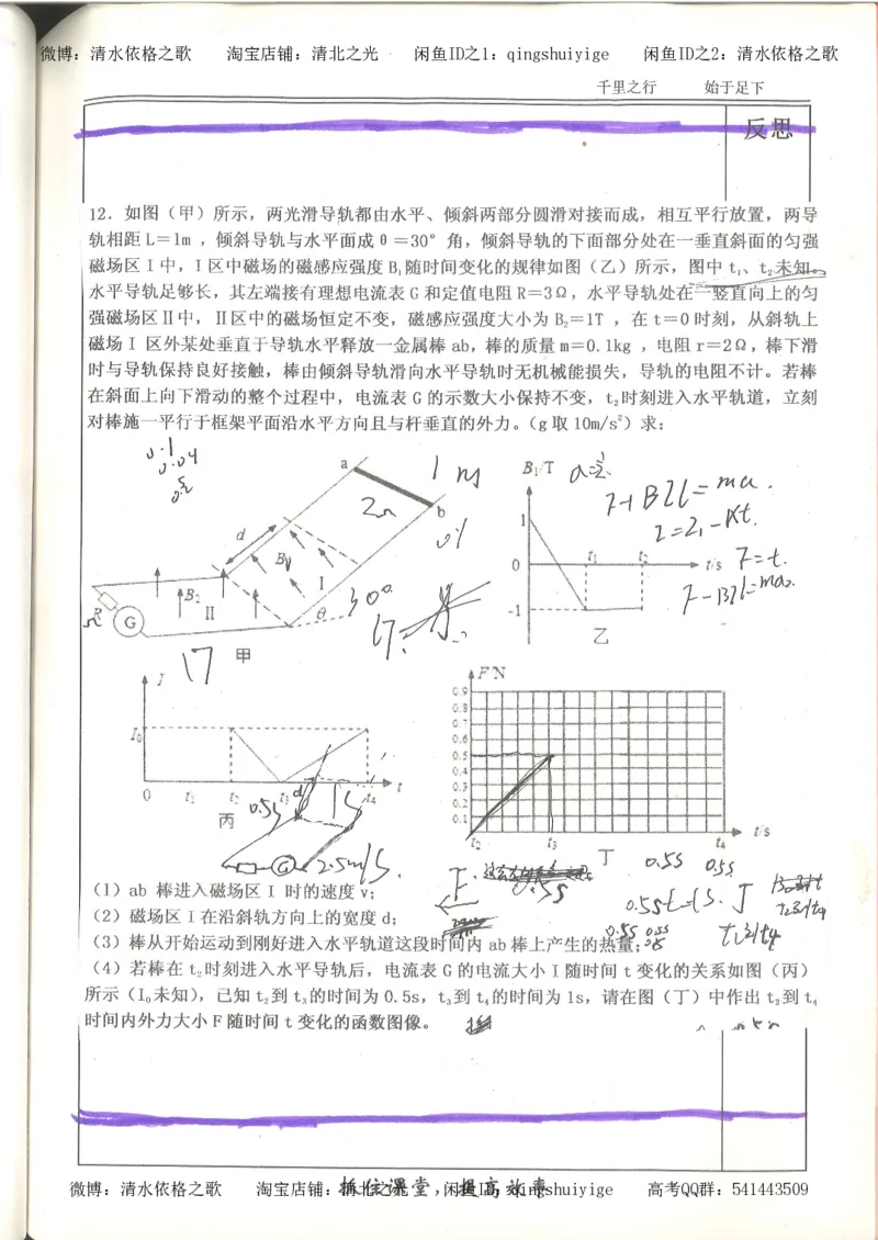 6.衡水中学高考积累与改错_高三物理（第2本）_82页_高中衡水学霸笔记_高中全部赠品_错题集高中九科_物理积累与改错