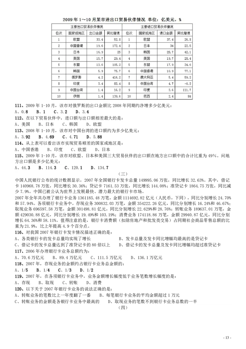 2010年贵州公务员考试《行测》真题_34省+国考真题_34省考+国考pdf版推荐用这个版本_34省行测+申论真题pdf推荐用这个版本_贵州公务员考试真题pdf版_题目
