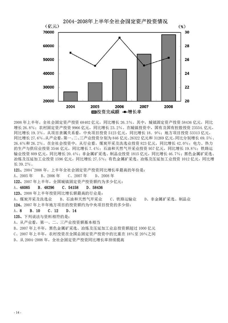 2010年贵州公务员考试《行测》真题_34省+国考真题_34省考+国考pdf版推荐用这个版本_34省行测+申论真题pdf推荐用这个版本_贵州公务员考试真题pdf版_题目
