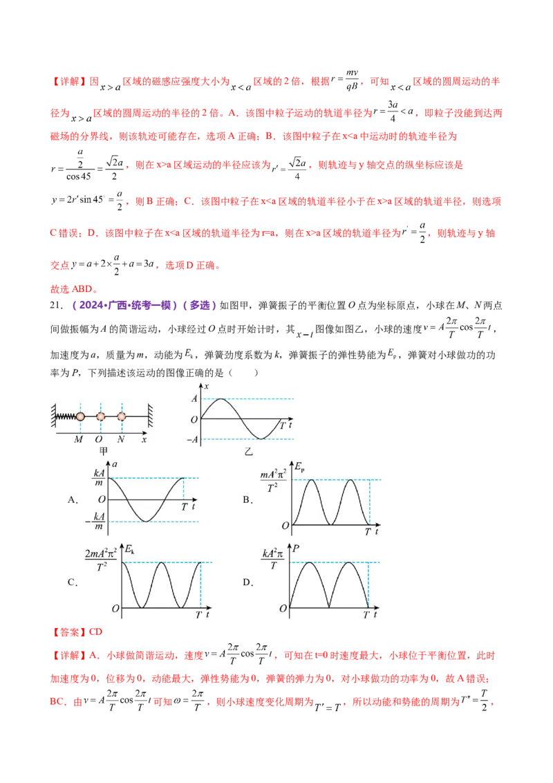 专题22选择题的解题技巧（讲义）（解析版）_4.2025物理总复习_2024年新高考资料_2.2024二轮复习_2024年高考物理二轮复习讲练测（新教材新高考）