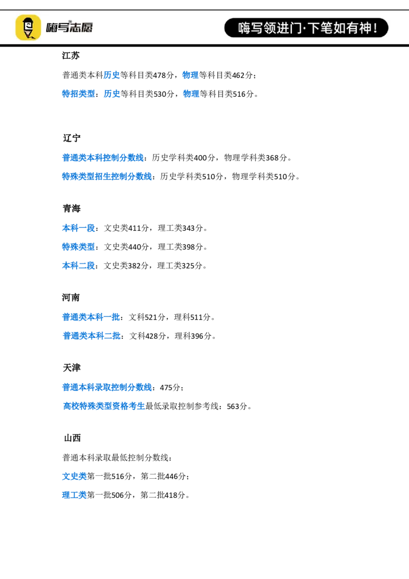 2024年全国31省市高考各批次分数线汇总_2025年4月最新发布2025年《全国31省各地》高考志愿填报（各省高校介绍+各省一分一段表+热门专业+避坑指南）